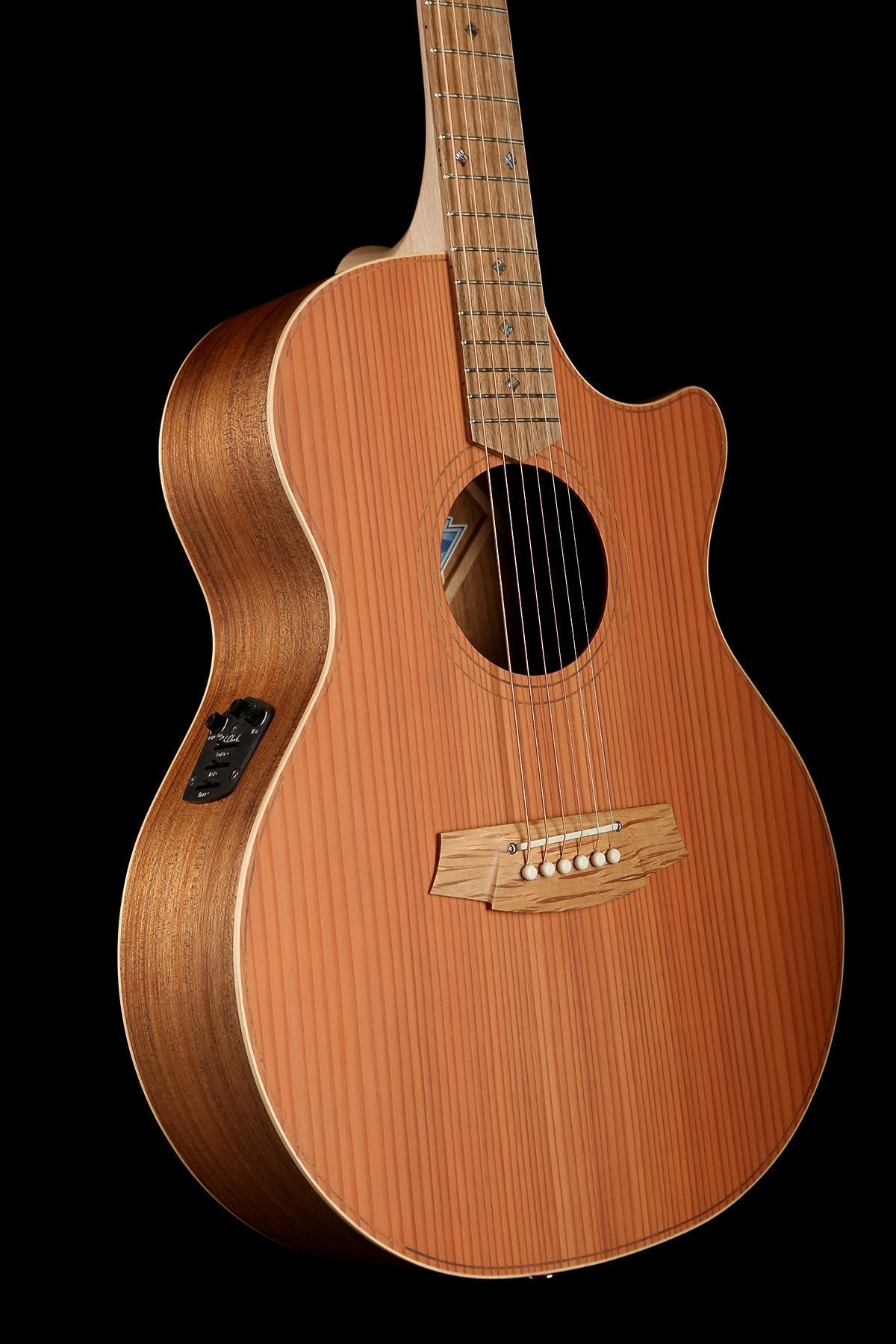 Cole Clark &#39;Angel&#39; AN2EC RDBL Redwood / Blackwood Acoustic Electric Guitar - Acoustic Centre Music Store, Melbourne Australia
