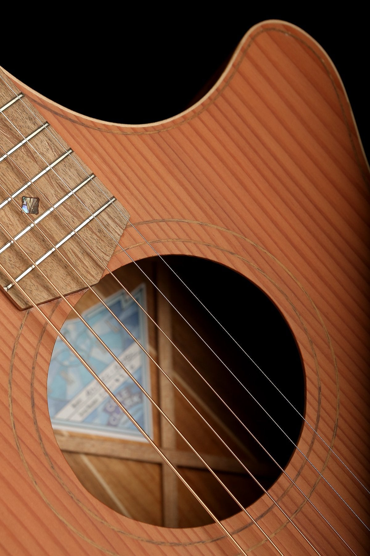 Cole Clark &#39;Angel&#39; AN2EC RDBL Redwood / Blackwood Acoustic Electric Guitar - Acoustic Centre Music Store, Melbourne Australia