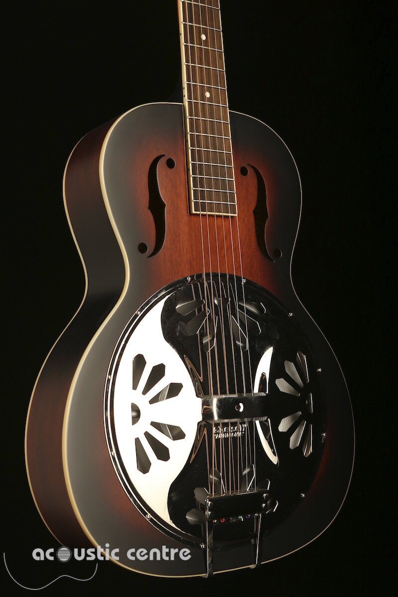 Gretsch G9220 Bobtail Spider Cone Roundneck Acoustic Electric - Acoustic Centre Music Store, Melbourne Australia