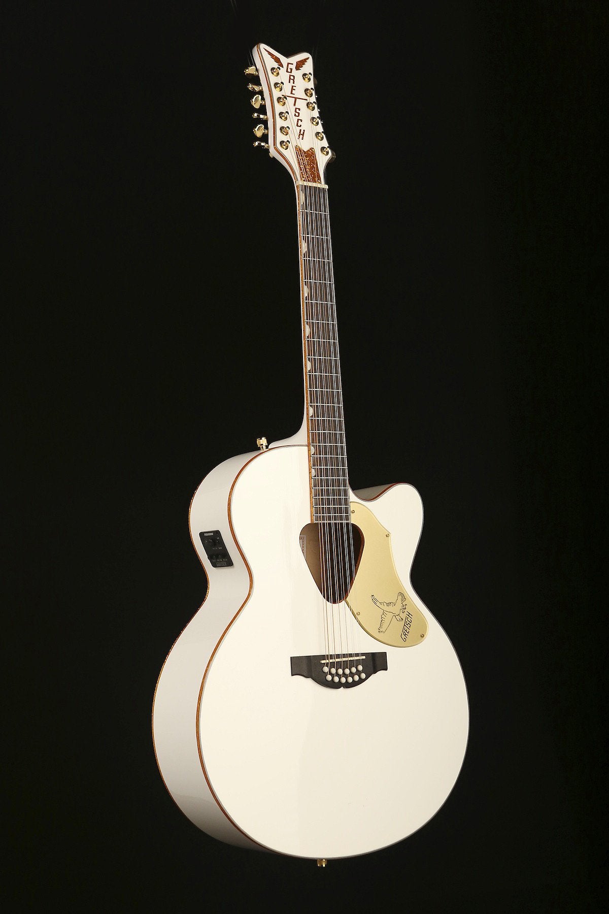 Gretsch Rancher White Falcon 12-String Acoustic Guitar - Acoustic