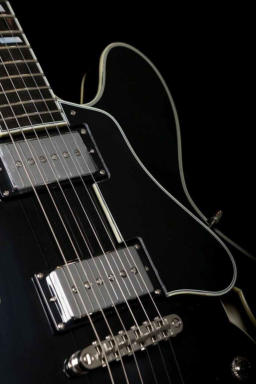 Eastman T486B-Black Electric guitar - Acoustic Centre Music Store, Melbourne Australia