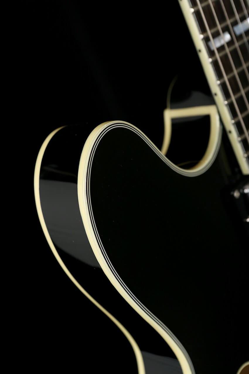 Eastman T486B-Black Electric guitar - Acoustic Centre Music Store, Melbourne Australia
