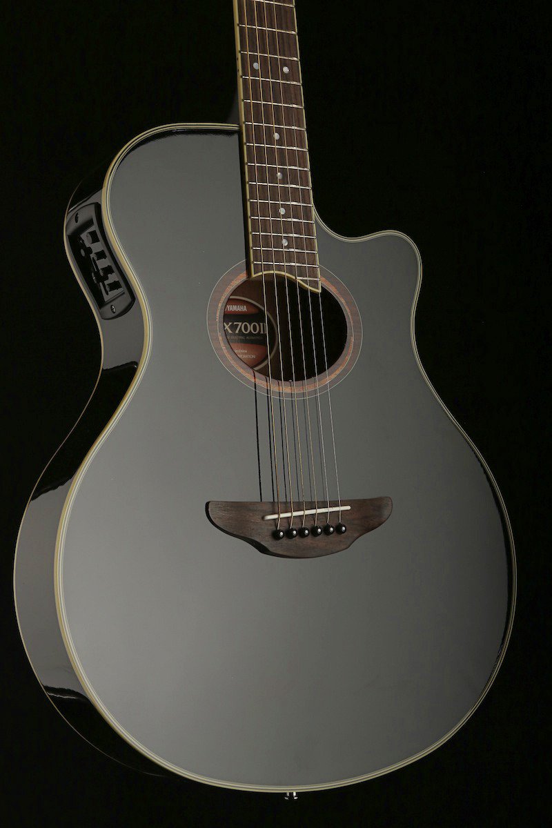 Yamaha APX700 II Black Acoustic Guitar - Acoustic Centre Music Store, Melbourne Australia