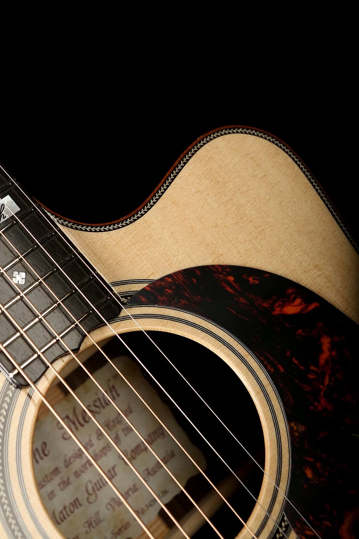 Maton EM100C Messiah Acoustic Electric Guitar - Acoustic Centre Music Store, Melbourne Australia