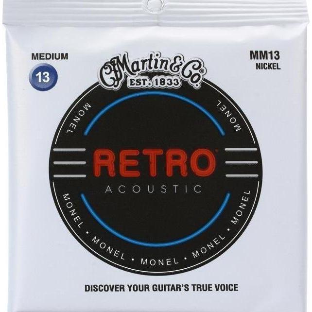 Martin Retro Monel Acoustic Guitar Strings - Acoustic Centre Music Store, Melbourne Australia