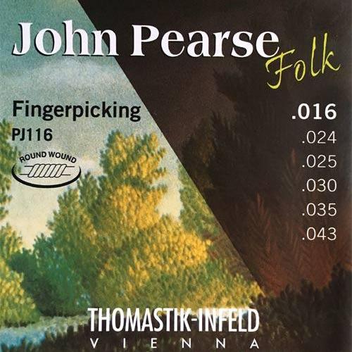 Thomastik-Infeld 'John Pearse Folk Fingerpicking' Round Wound Nylon Guitar Strings - Acoustic Centre Music Store, Melbourne Australia