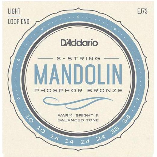 D&#39;Addario Phosphor Bronze Loop End Mandolin Strings - Acoustic Centre Music Store, Melbourne Australia