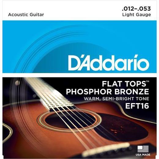 D&#39;Addario Flat Tops Acoustic Guitar Strings - Acoustic Centre Music Store, Melbourne Australia