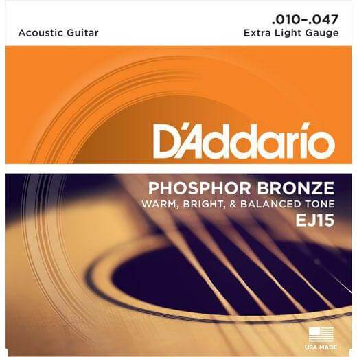 D&#39;Addario EJ Phosphor Bronze Acoustic Strings - Acoustic Centre Music Store, Melbourne Australia