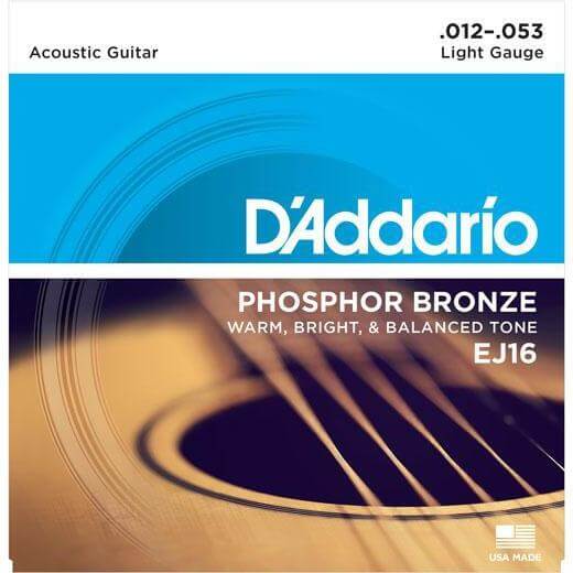 D&#39;Addario EJ Phosphor Bronze Acoustic Strings - Acoustic Centre Music Store, Melbourne Australia