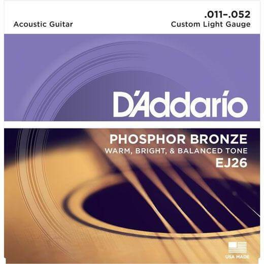 D&#39;Addario EJ Phosphor Bronze Acoustic Strings - Acoustic Centre Music Store, Melbourne Australia