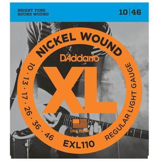 D&#39;Addario XL Nickel Wound Electric Guitar Strings - Acoustic Centre Music Store, Melbourne Australia
