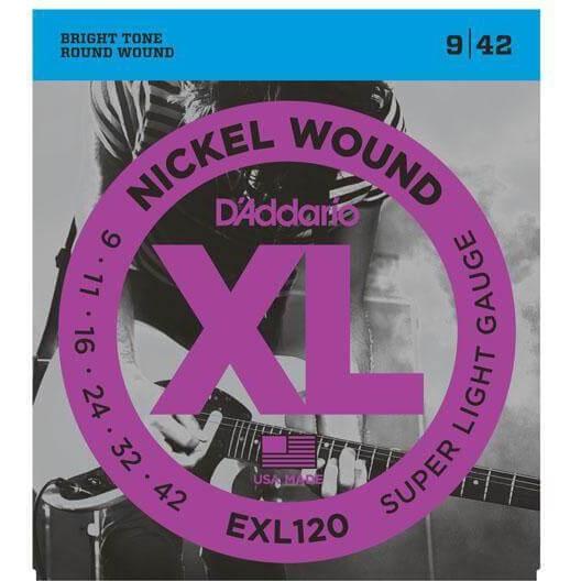 D&#39;Addario XL Nickel Wound Electric Guitar Strings - Acoustic Centre Music Store, Melbourne Australia