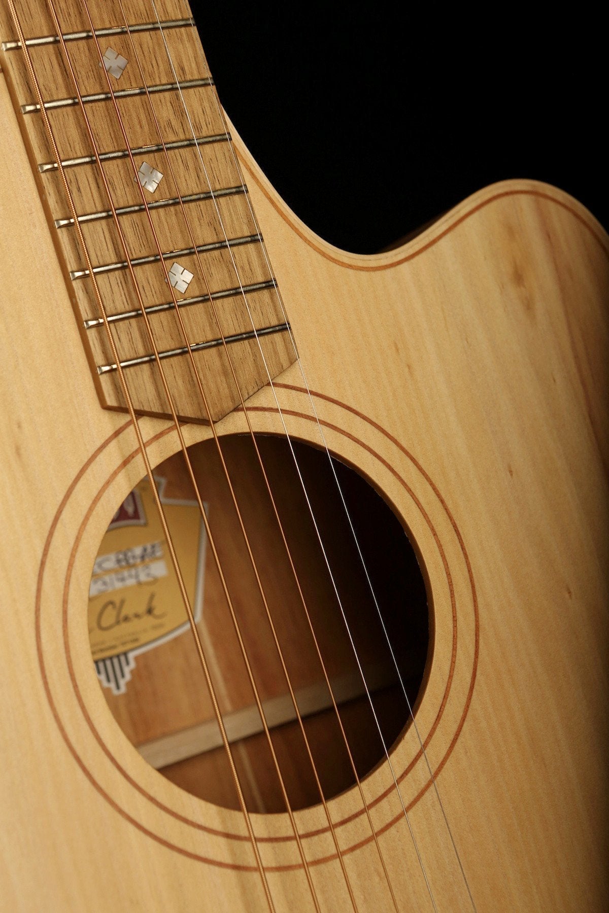 Cole Clark &#39;Fat Lady&#39; FL2EC Bunya / Blackwood Acoustic Electric Guitar - Acoustic Centre Music Store, Melbourne Australia