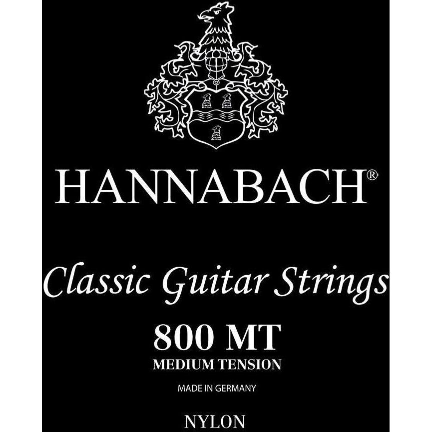 Hannabach Black 800 MT Medium Tension Classic Guitar Strings - Acoustic Centre Music Store, Melbourne Australia